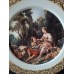 Antique Limoges Porcelain Plates "Spring" and "Putti"