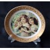 Collectible Decorative Plate - "Pet and Toy" from the "Victorian Dreams" Series