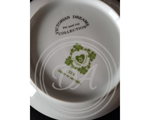 Collectible Decorative Plate - "Pet and Toy" from the "Victorian Dreams" Series