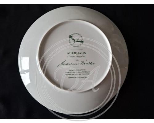 Set of 5 Collectible Plates "Wild Birds of the World"