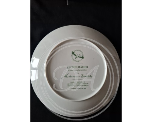 Set of 5 Collectible Plates "Wild Birds of the World"