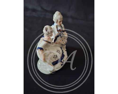 Vintage Danish 'Cavalier and Lady' Figurine