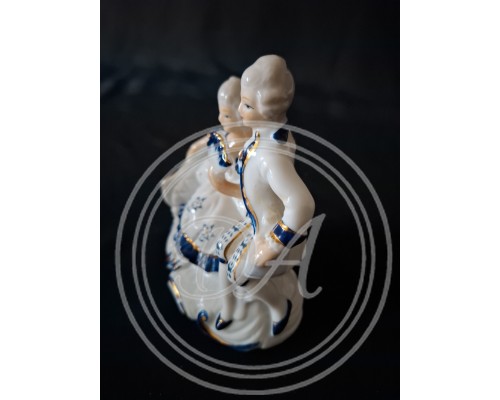 Vintage Danish 'Cavalier and Lady' Figurine
