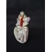 Deutsche Porzellanfigur „Weinlese“ aus der Mitte des 20. Jahrhunderts, im Stil des Rokoko des 18. Jahrhunderts gefertigt