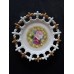 1950s Japanese Decorative Plate "Rose"
