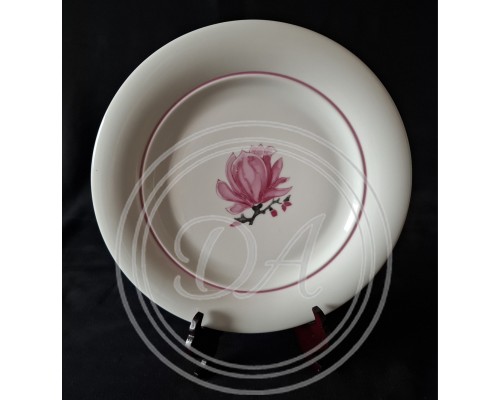 Porcelain Dish from the renowned French brand Bernardaud, Limoges collection, in Tulipier design - Tulip Tree