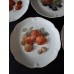 Königlich Tettau (Königliches Tettau) aus Bayern, Deutschland, Dessertteller-Set mit Früchten