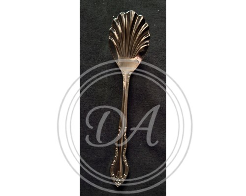 Antique Silver-Plated Shell-Shaped Spoon, Nivelle Production