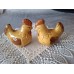 Vintage Rooster and Hen Salt and Pepper Shaker Set