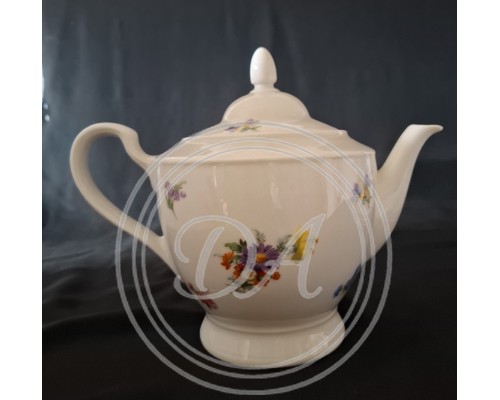 Vintage Tea and Coffee Set "Meissen Bouquet" for 6 Persons, Eschenbach 1950s