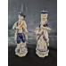 Sammler-Porzellanfiguren "Dame und Kavalier" im Stil des 18. Jahrhunderts
