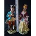 Vintage Porcelain Figurines "Lady and Gentleman" Schumann Arzberg (Germany)