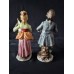 Vintage Dutch Porcelain Musician Figurines