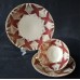Antikes Teetrio der Porzellanmanufaktur Oscar Schaller & Co. von 1935