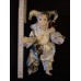 Collectible Vintage Porcelain Jester or Harlequin Doll. 1950s