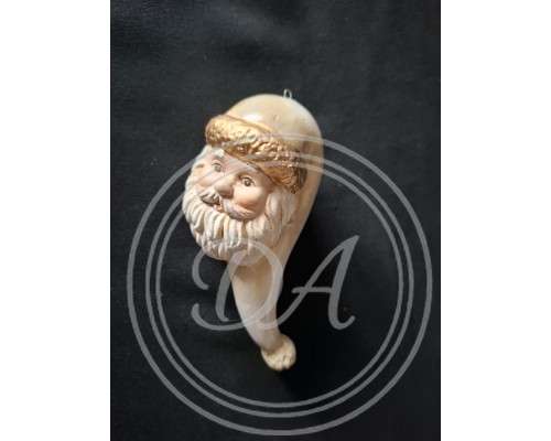 Vintage Weihnachtsbaumschmuck als Weihnachtsmann
