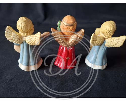 Christmas Angel Figurines Set