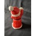 Vintage Keramik- oder Porzellan-Weihnachtsmannfigur, handbemalt