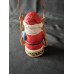 Vintage Ceramic Santa Claus Figurine, Designed as a Hanging Ornament