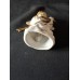 Vintage Christmas Angel Bell Ornament Playing Lute or Domra