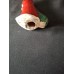 Antique Handmade Ceramic Ded Moroz (Saint Nicholas) Figurine, 1930s-1950s
