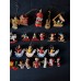 Collection of 29 Traditional Wooden Erzgebirge Christmas Tree Ornaments, 1970s