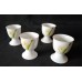 "Calla" Porcelain Egg Cups by German Brand Van Well (4 pcs)