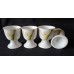 "Calla" Porcelain Egg Cups by German Brand Van Well (4 pcs)