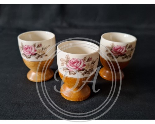 Vintage Egg Cups (3 pcs)