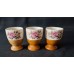 Vintage Egg Cups (3 pcs)