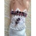 Vintage-Armband und Ohrringe KONPLOTT der Serie "Love Me Tender, Love Me Sweet" in "Dark Pink"