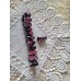 Vintage-Armband und Ohrringe KONPLOTT der Serie "Love Me Tender, Love Me Sweet" in "Dark Pink"
