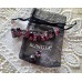 Vintage-Armband und Ohrringe KONPLOTT der Serie "Love Me Tender, Love Me Sweet" in "Dark Pink"