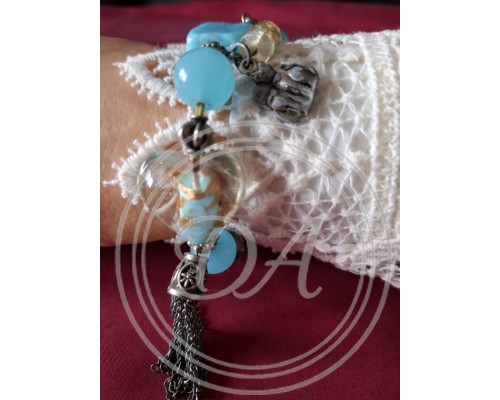 Vintage Handmade Bracelet "Spring"