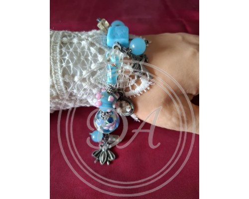 Vintage Handmade Bracelet "Spring"
