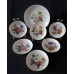 Set (1+6) with floral decoration “Meissen Bouquet”. Fürstenberg