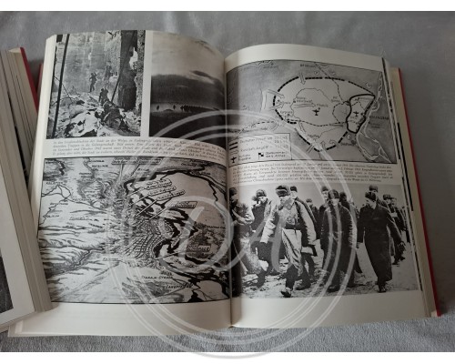 2 volumes “The Second World War in Pictures and Factual Reports”