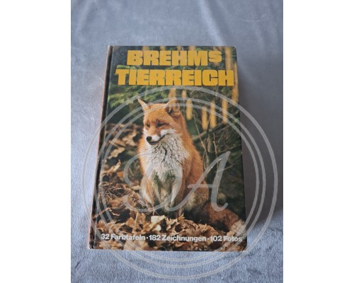 Vintage edition of "Brehm's Animal Kingdom" from the 1970s