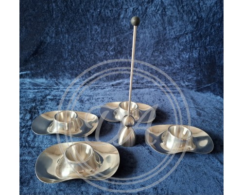 Unique vintage breakfast set (4+1)