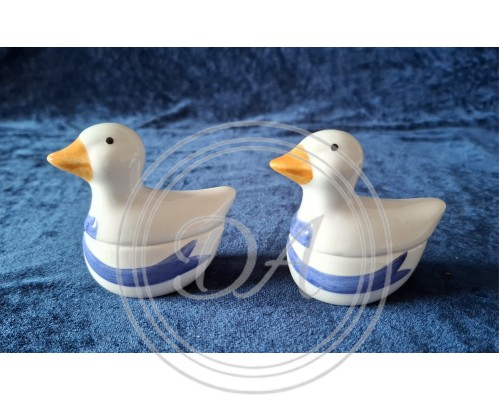 A set of Danish ceramic ducks