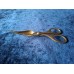 Antique brass candle scissors