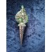Murano glass bottle stopper with lid, Italy