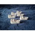 Porcelain knife block set by Eva d'Arley