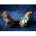 Salt and pepper shakers “Grandma and Grandpa” Germany