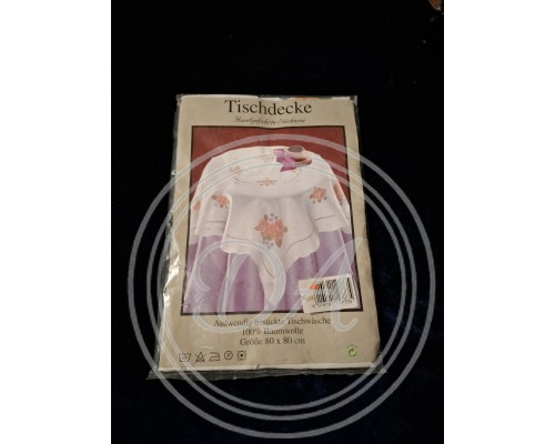 Tablecloth with Hand Embroidery