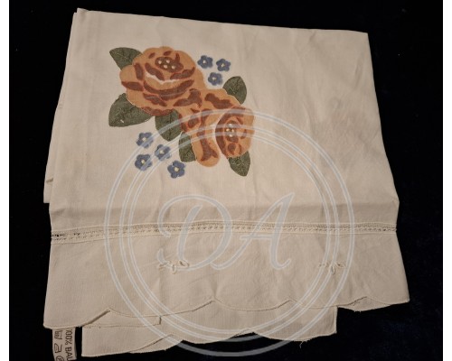 Tablecloth with Hand Embroidery