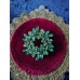 Vintage brooch “Emerald Wreath”, France