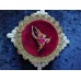 Vintage-Brosche „Feuervogel“ rosa Strassstein 1960er-1980er Jahre, Frankreich