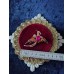 Vintage-Brosche „Feuervogel“ rosa Strassstein 1960er-1980er Jahre, Frankreich
