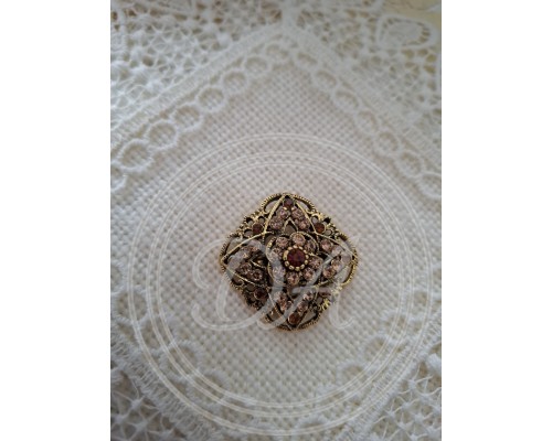 Brooch "Amber Star" France